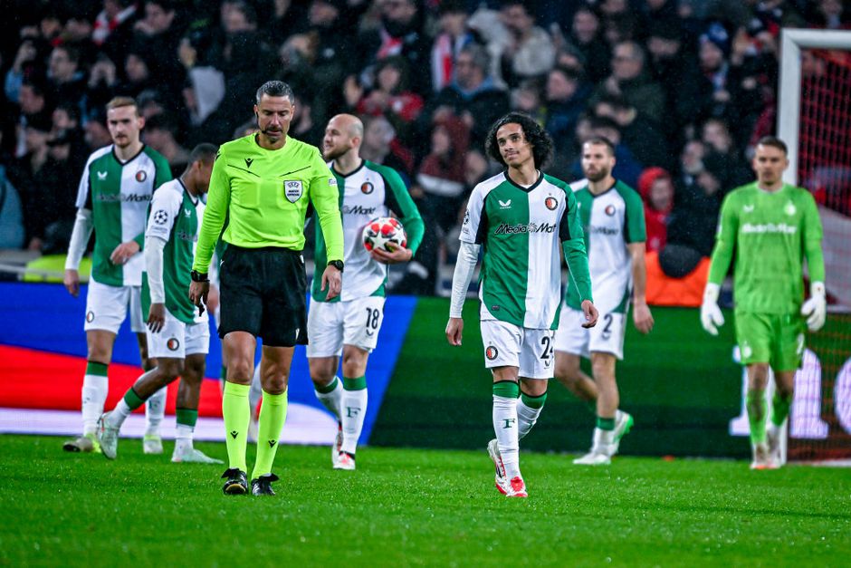 Gitzwarte avond voor Feyenoord gaat de geschiedenisboeken in: pijnlijke statistiek in Champions League