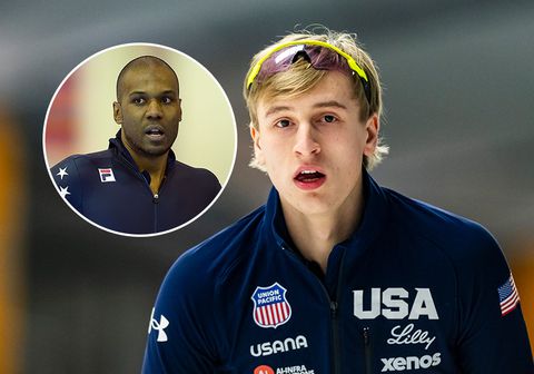 Mentor Jordan Stolz waarschuwt Nederlandse schaatsers richting Winterspelen: 'Monsterlijk'