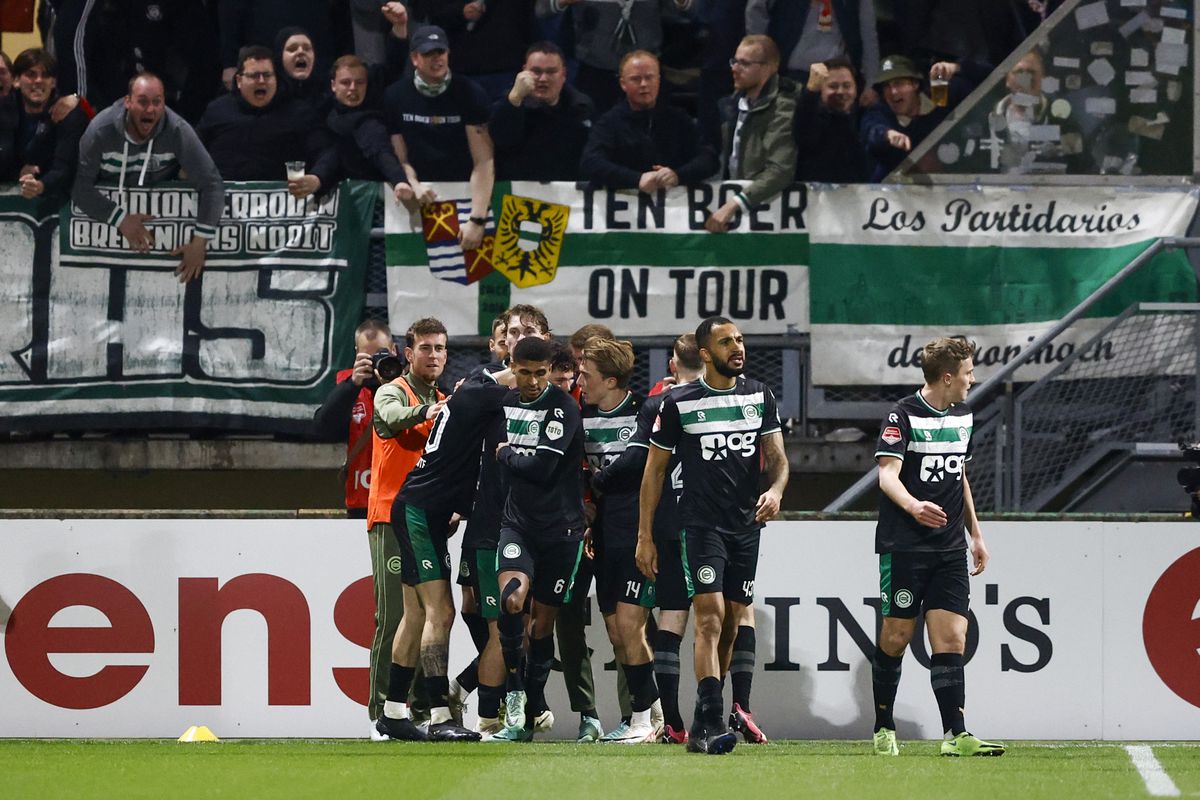 FC Groningen deelt flinke dreun uit aan ADO Den Haag in strijd om rechtstreekse promotie