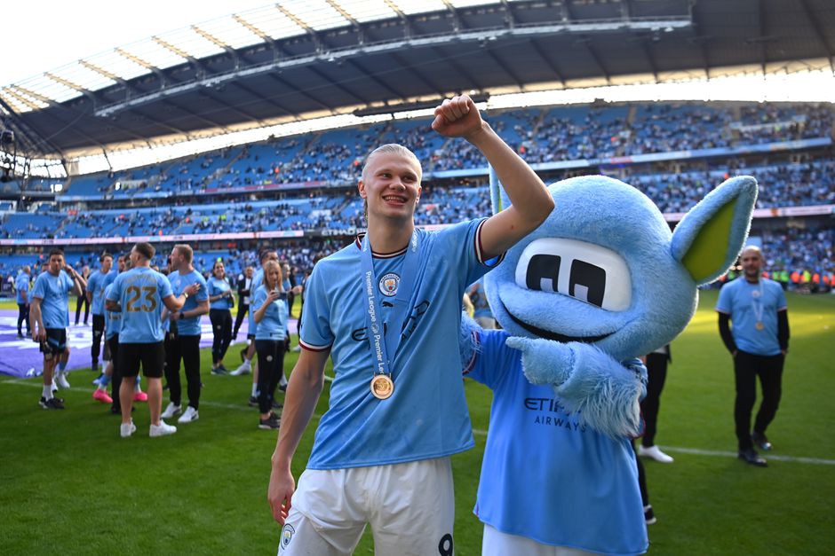 Erling Haaland mascotte
