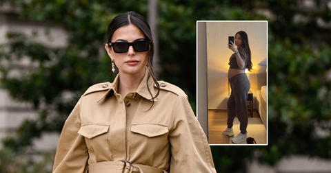 'Walvis' Kelly Piquet telt in comfortabele kleding af naar bevalling: 'Dit draag ik tot het einde'