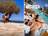 Joy Beune en Kjeld Nuis genieten op Kreta na van verjaardag: 'Cocktails eruit zweten'