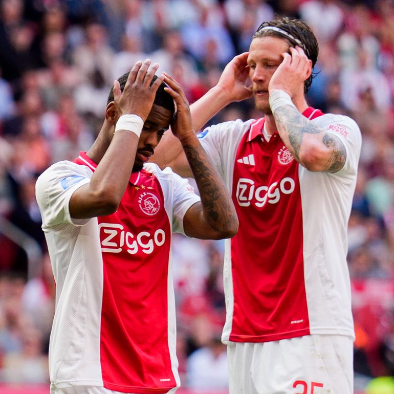 'Ik heb het gevoel dat het geluk op is bij Ajax': vrees dat 'het misgaat' bij koploper Eredivisie
