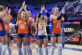 Nederlandse volleybalsters strijden nog altijd in de Nations League voor een plek op de Olympische Spelen. ©Getty Images