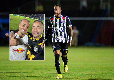 Topvoetballer Xavi Simons steelt de show met 'Nederlands sprekende' Neymar, als beloning volgt een pizza-avond