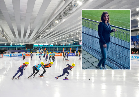 Oud-shorttrackster ziet dat topsport tot spanningen in relatie leidt: 'Eindelijk iemand die aandacht voor de partner heeft'