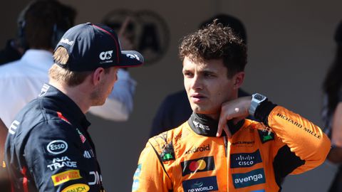 Gepikeerde Lando Norris haalt Max Verstappen aan: 'Als je dat denkt, ben je dom'