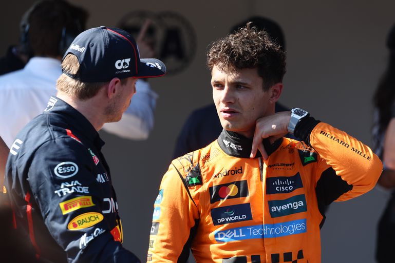 Gepikeerde Lando Norris haalt Max Verstappen aan: 'Als je dat denkt, ben je dom'