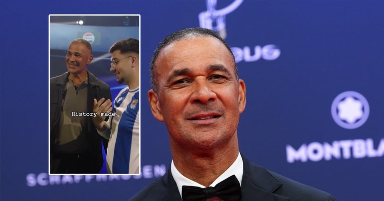 Voetballegende Ruud Gullit straalt van oor tot oor bij bijzondere gebeurtenis: 'Bedankt hè'