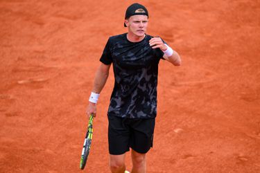 Tennisser Jesper de Jong verlaat Roland Garros met flink wat prijzengeld ondanks uitschakeling