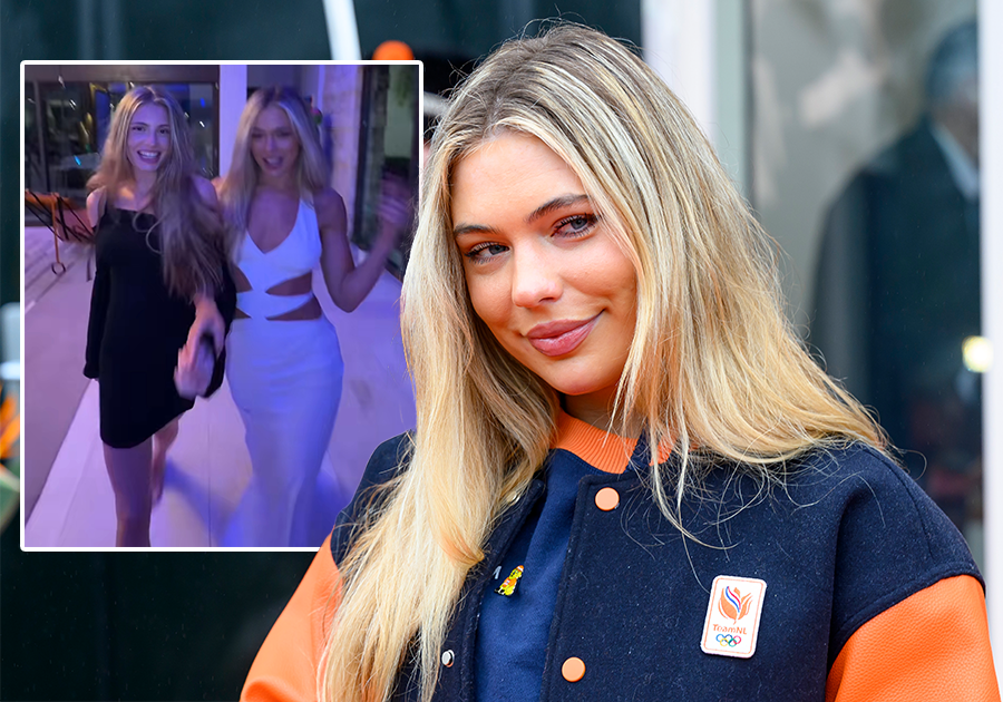 Zusje Jutta Leerdam (19) duikt op tussen peperdure verzameling Jake Paul en geniet volop van herenig