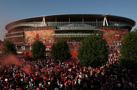 Arsenal met stadion als sterspeler naar de Champions League-finale