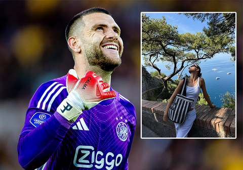 Ajax-doelman Maarten Paes deelt groot liefdesnieuws met bekende vriendin