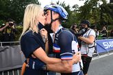 Marion Rousse en Julian Alaphilippe © Getty Images