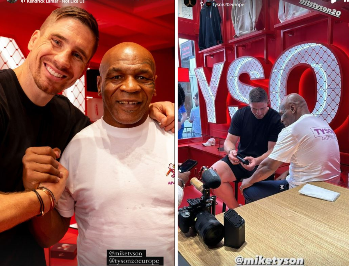Rico Verhoeven heeft bijzondere ontmoeting met Mike Tyson in Amsterdam: bokslegende begint nieuw avontuur in Nederland