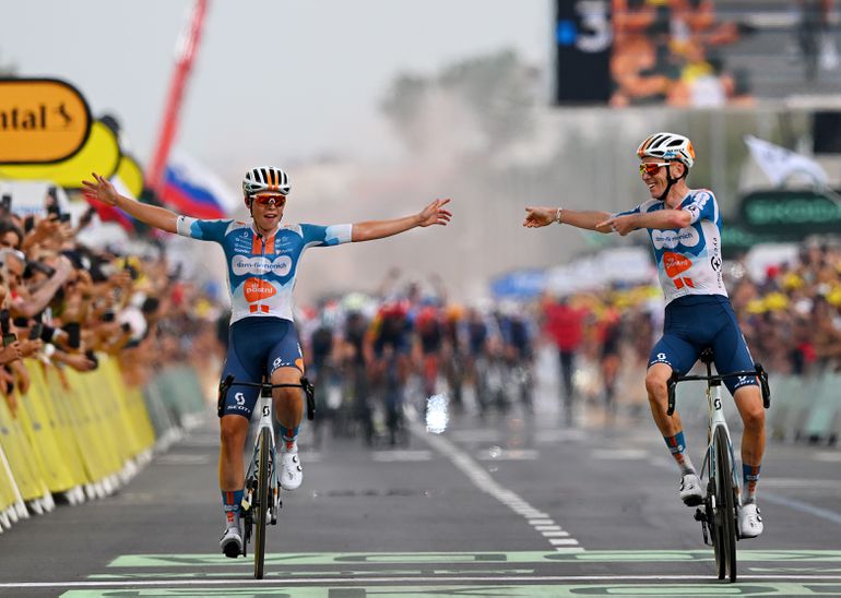 'Dit is niet zoals het hoort': woede en ongeloof na 'onrecht' voor Frank van den Broek in Tour de France
