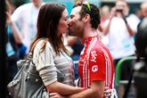 Mark Cavendish en Peta Todd in 2012 © Getty Images
