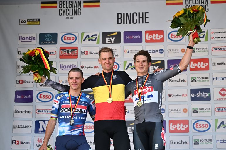 Remco Evenepoel kent slechte generale voor Tour de France in Belgisch kampioenschap wielrennen