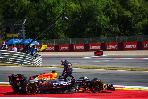 Max Verstappen reageert op excuses na aanrijding in GP van Oostenrijk: 'Toen was het meteen klaar'