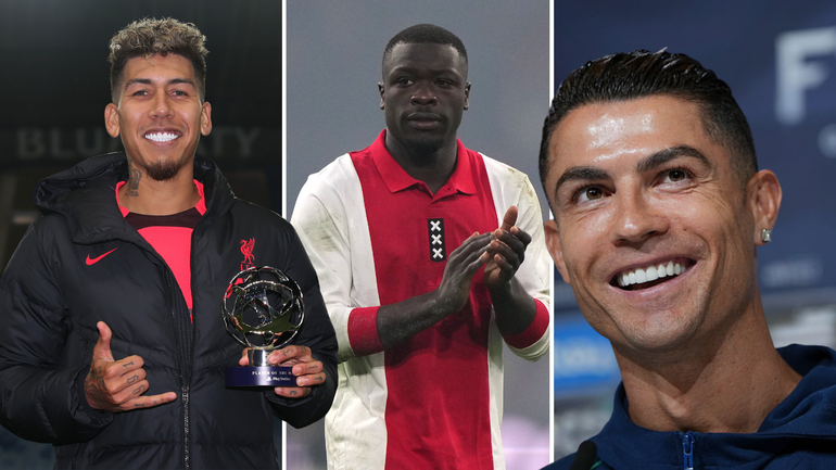 Van Brian Brobbey, Cristiano Ronaldo tot Roberto Firmino: hagelwitte tanden veroveren het voetbal