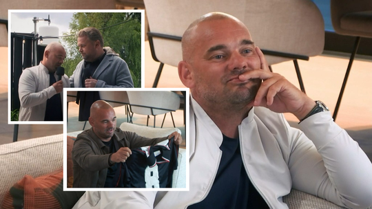 Wesley Sneijder emotioneel na bijzonder moment: 'Dit hakt er wel even in, ik loop helemaal te trillen'