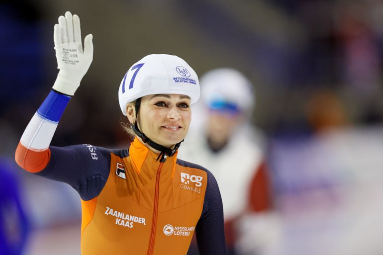 Ex-topschaatsster Irene Schouten sluit weekend af met nieuwe mijlpaal: 'Officieel'