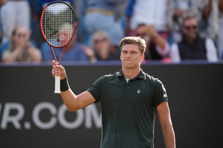 Tallon Griekspoor treft opvallende tegenstander op Wimbledon in tennisser met autisme die terugkomt na dopingschorsing