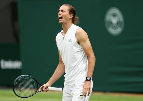 Toptennisser Alexander Zverev deelt bijzondere aandoening richting Wimbledon: 'Ik moet eerlijk zijn..'
