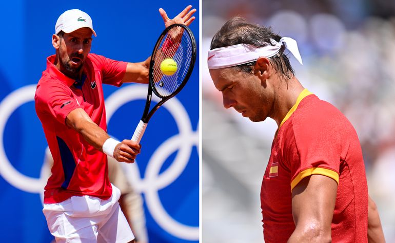 Novak Djokovic kent geen enkele genade met rivaal Rafael Nadal op Olympische Spelen