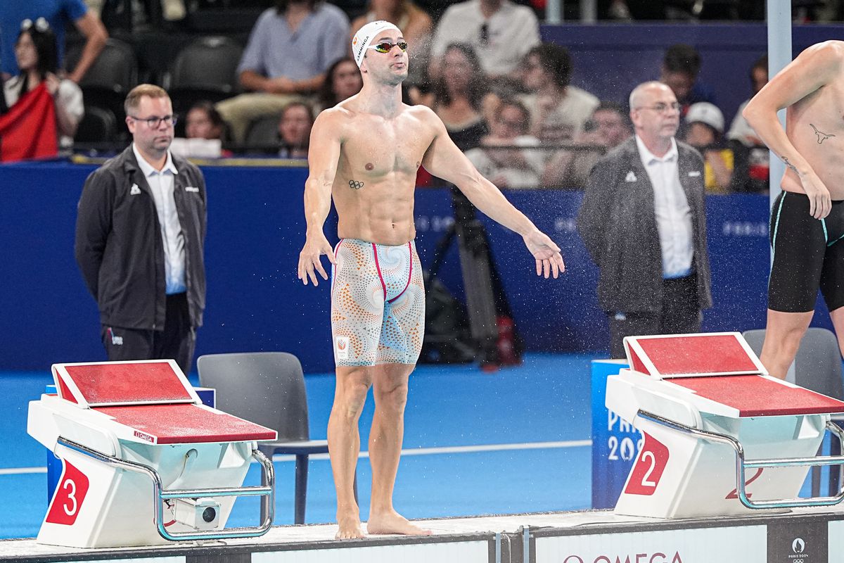 Zwembroek van Arno Kamminga op de Spelen 'te sexy'? 'Vrouwen zwemmen ook niet in bikini'