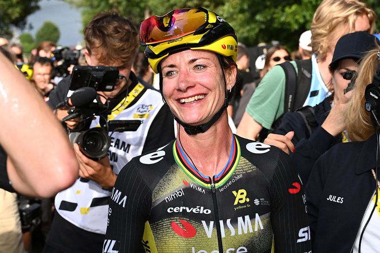 Marianne Vos behoudt het geel in Tour de France Femmes, opnieuw winst voor landgenote
