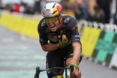Wout van Aert won de laatste etappe van de Tour de France. ©Getty Images