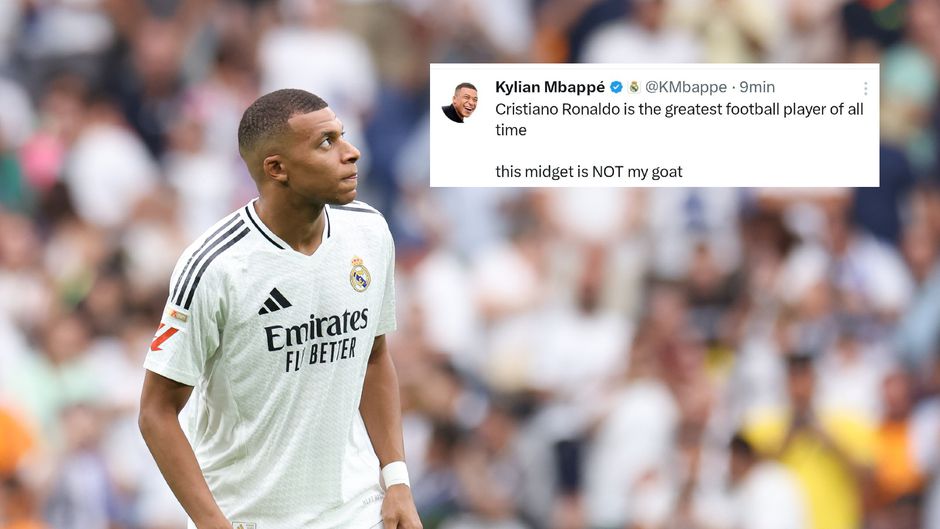 Kylian Mbappé gehackt op X: 'De dwerg is niet mijn goat'