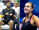 Novak Djokovic en Aryna Sabalenka hadden de grootste lol op US Open © Getty Images