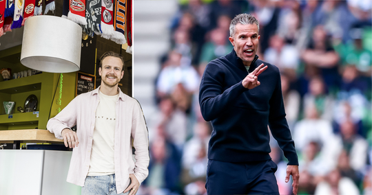 Wat Feyenoord-trainer Robin van Persie deed in Groningen was respectloos richting Sem Steijn