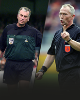 Mario van der Ende en Dick Jol. ©Pro Shots, beeldbewerking Sportnieuws.nl.