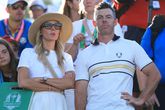 Golfer Rory McIlroy met zijn vrouw Erica. © Getty Images