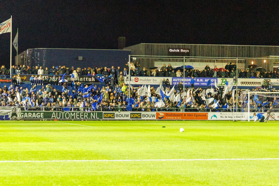 Aftrap bij Quick Boys - FC Volendam uitgesteld in KNVB Be...