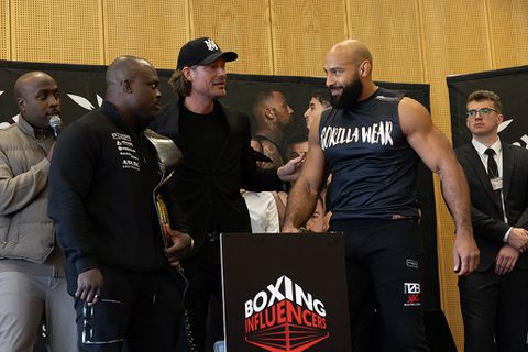 Vechtsportlegendes Melvin Manhoef en Roy Meyer dagen elkaar uit voor rematch bij Boxing Influencers: 'Ik schakel je direct uit'