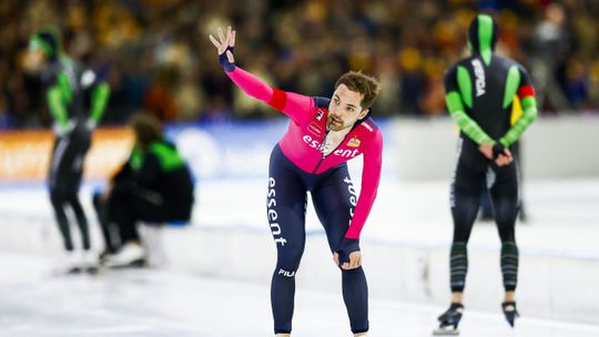 Schaatser Chris Huizinga jaagt tijdens EK allround op grote jongens: 'Het wordt nu tijd om er naartoe te kruipen'