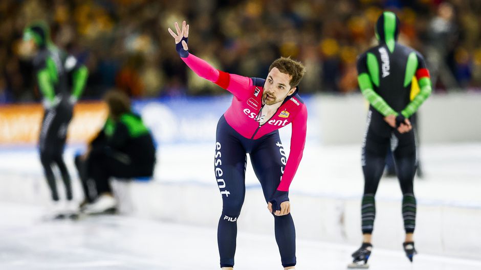 Schaatser Chris Huizinga jaagt tijdens EK allround op grote jongens: 'Het wordt nu tijd om er naartoe te kruipen'