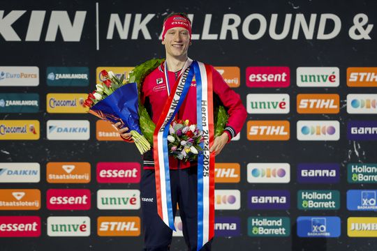 Nederlands kampioen genoot volop van magistrale rit: 'Ik ga hem nog een keer terugkijken'