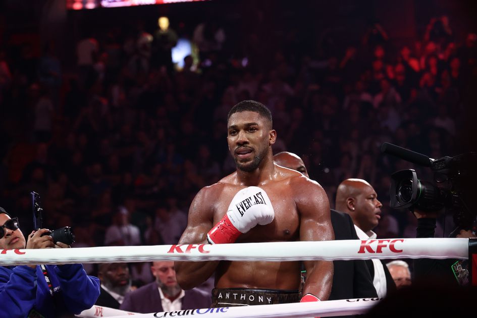 Bokser Anthony Joshua krijgt positief nieuws na fataal auto-ongeluk ...