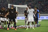 Zuid-Afrika viert een treffer tegen Marokko / EPA