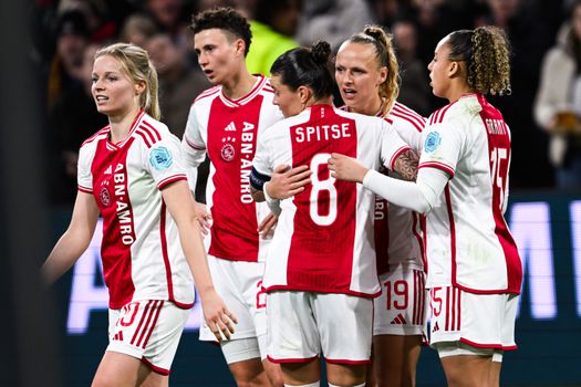 Ajax Vrouwen bereiken historische kwartfinale van Champions League na zege op AS Roma