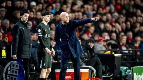 Opvallende woorden van Arne Slot na PSV - Liverpool: 'Laten we het daar op houden'