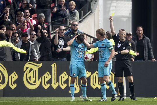 Op deze dag werd Steven Berghuis het mikpunt bij Ajax - Feyenoord: sindsdien omstreden geweest in beide kampen