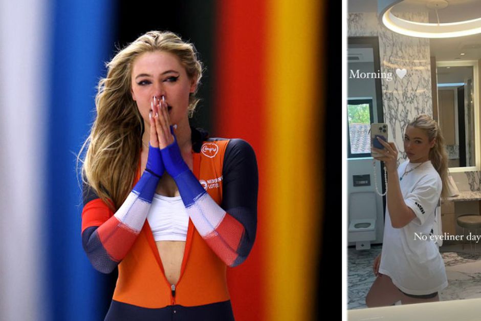 Zo ziet Jutta Leerdam eruit zónder eyeliner, schaatsdiva verrast fans