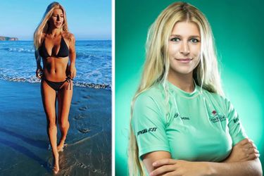 Amerikaans bikini-model wint met Cambridge The Boat Race, in het mannenteam