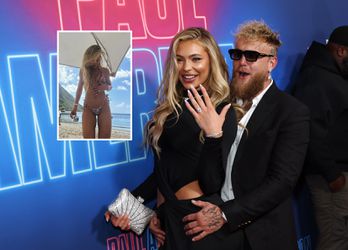 Jutta Leerdam brengt verloofde Jake Paul het hoofd op hol met vakantiekiekjes: 'Zo lekker'